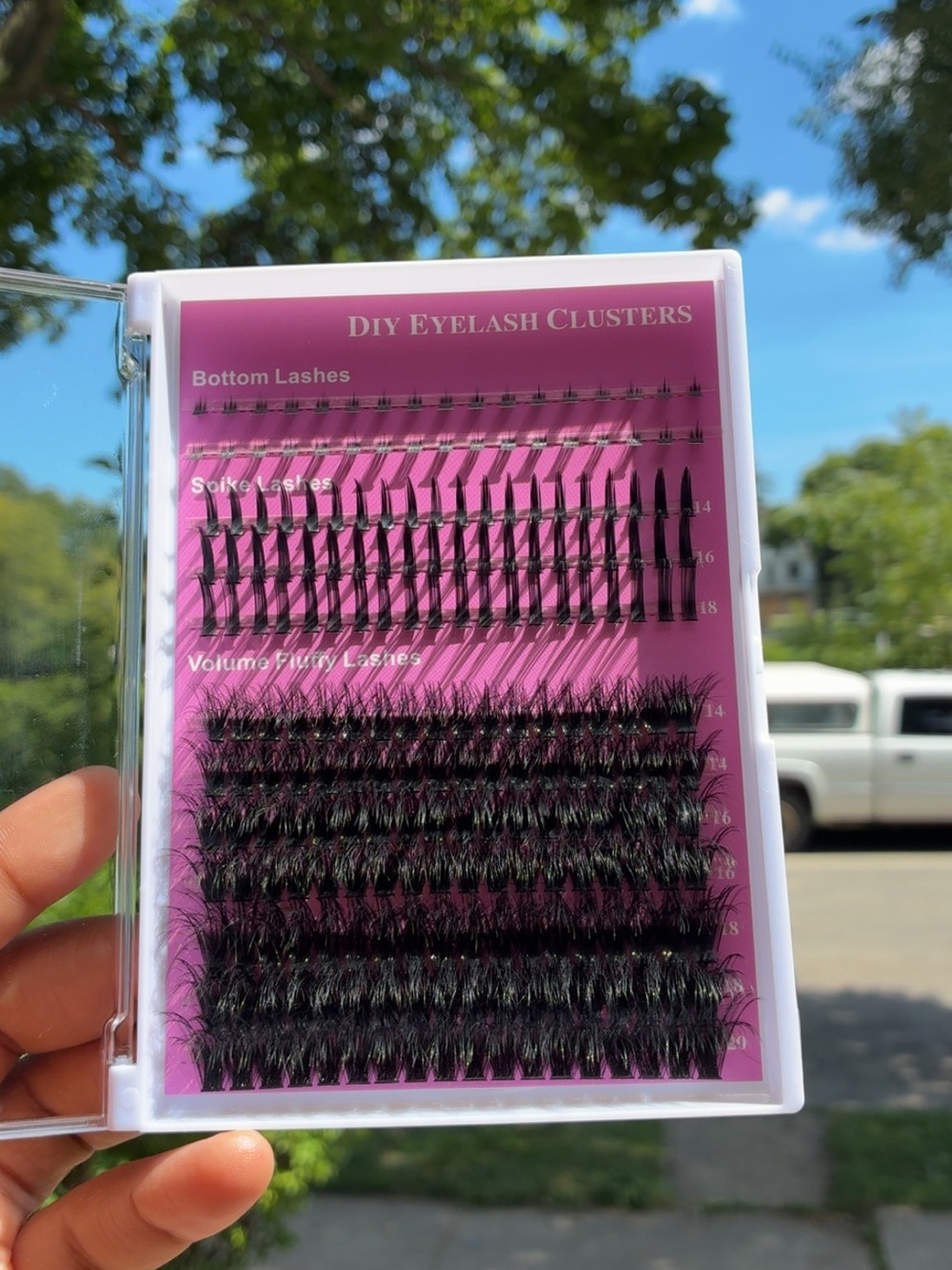 DIY Eyelash Clusters - Black Individual Lash Kit
